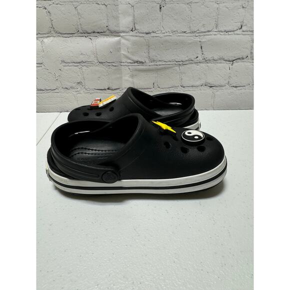 Crocs Crocband Clogs Kid Navy Red Rubber Slip-On Lightweight Casual - C10 - Picture 7 of 9